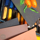 Clairefontaine PASTELMAT 360gsm PACK of 5 Sheets – 24 x 32 cm (9 x 12") - Dark grey