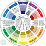 Color Wheel POCKET Artists Colour Mixing Guide Wheel - 13cm