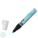 WATERCOLOUR MASKING FLUID - Pebeo DRAWING GUM - Blue - PEN - 4mm bullet tip