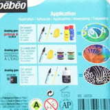 WATERCOLOUR MASKING FLUID - Pebeo DRAWING GUM - Blue - PEN - 4mm bullet tip