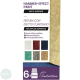 Hammer Effect Paint - Pebeo FANTASY MOON - INITIATION Set - 6 x ASSORTED 20 ml BOTTLES