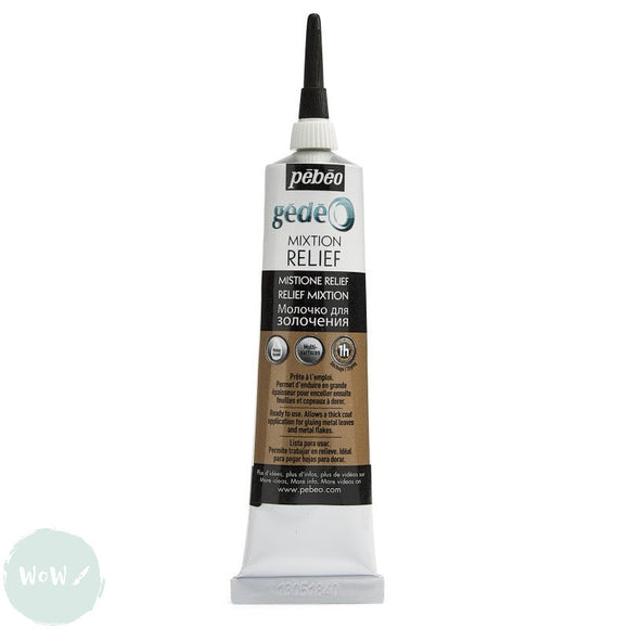 Gilding - ADHESIVE - Pebeo - MIXTION Relief Paste - 20ml