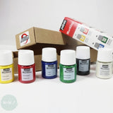 PEBEO Marbling initiation set 5 x 20 ml Colours & 18ml Bath Mix