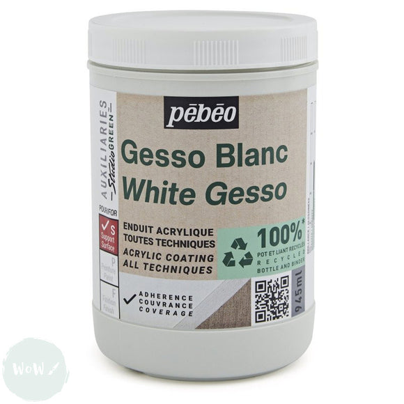 SURFACE PREPARATION - 	Pebeo  - STUDIO - White Gesso Primer - 945ml