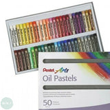 Oil Pastel Set - PENTEL Standard Size 50