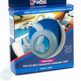 ADHESIVE TAPE – pH NEUTRAL - PH7-70 Archival Hinging Tape 25mm x 20m