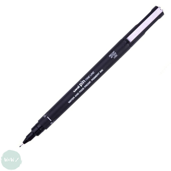 Uniball - Uni PIN - Fine line Pigment Pen - BLACK – mm 0.6