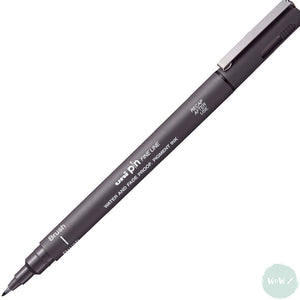 Uniball - Uni PIN - Fine line Pigment Pen - DARK GREY – BRUSH