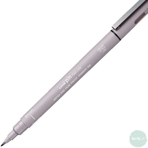 Uniball - Uni PIN - Fine line Pigment Pen - LIGHT GREY – BRUSH