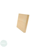 Wooden Painting Panel [blue label]  UNPRIMED 38mm   -6 x 6"