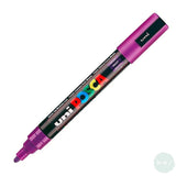 Paint Marker - POSCA – PC-5M -  SINGLE - Medium Bullet Tip -	VIOLET