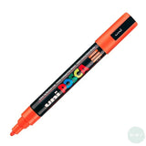 Paint Marker - POSCA – PC-5M -  SINGLE - Medium Bullet Tip -	ORANGE
