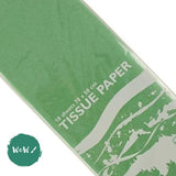TISSUE PAPER - Acid Free - 70 x 50cm - TEN SHEET PACK - Light green