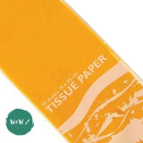 TISSUE PAPER - Acid Free - 70 x 50cm - TEN SHEET PACK - Yellow