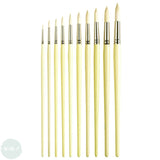 Pro Arte Series B Finest Quality Hogs Hair Brush- Round – 12