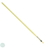 Pro Arte Series B Finest Quality Hogs Hair Brush - Long Flat - 2