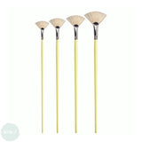 Pro Arte Series E Finest Quality Hogs Hair Brush – Fan size 6