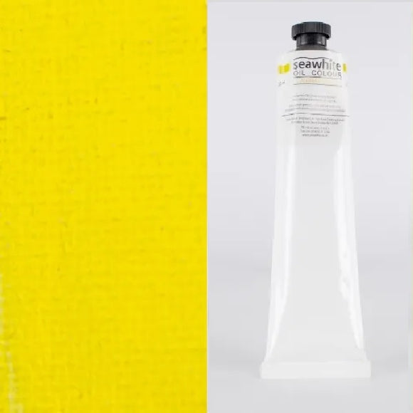 OIL PAINT - Studio Quality - SEAWHITE - 200ml TUBE -  Cadmium Lemon Hue