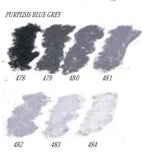ARTISTS Soft Pastels - Sennelier - PASTEL L'ECU - SINGLE -	483	-	Purplish Blue Grey  483