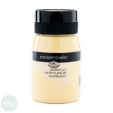ACRYLIC PAINT - Essentials - 500ml POT   – NAPLES YELLOW