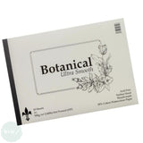 WATERCOLOUR PAPER - Pad - BOTANICAL - 300gsm /140lb - HIGH WHITE - Ultra Smooth - A3