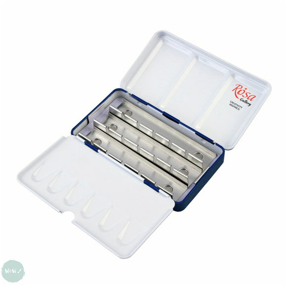 Empty Watercolour Cases - Metal Tin -  18 Half pans / up to 12 Full pan