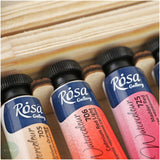 Watercolour Paint Sets - ROSA CLASSIC - 10ml TUBES - 14 Assorted - WOODEN BOX