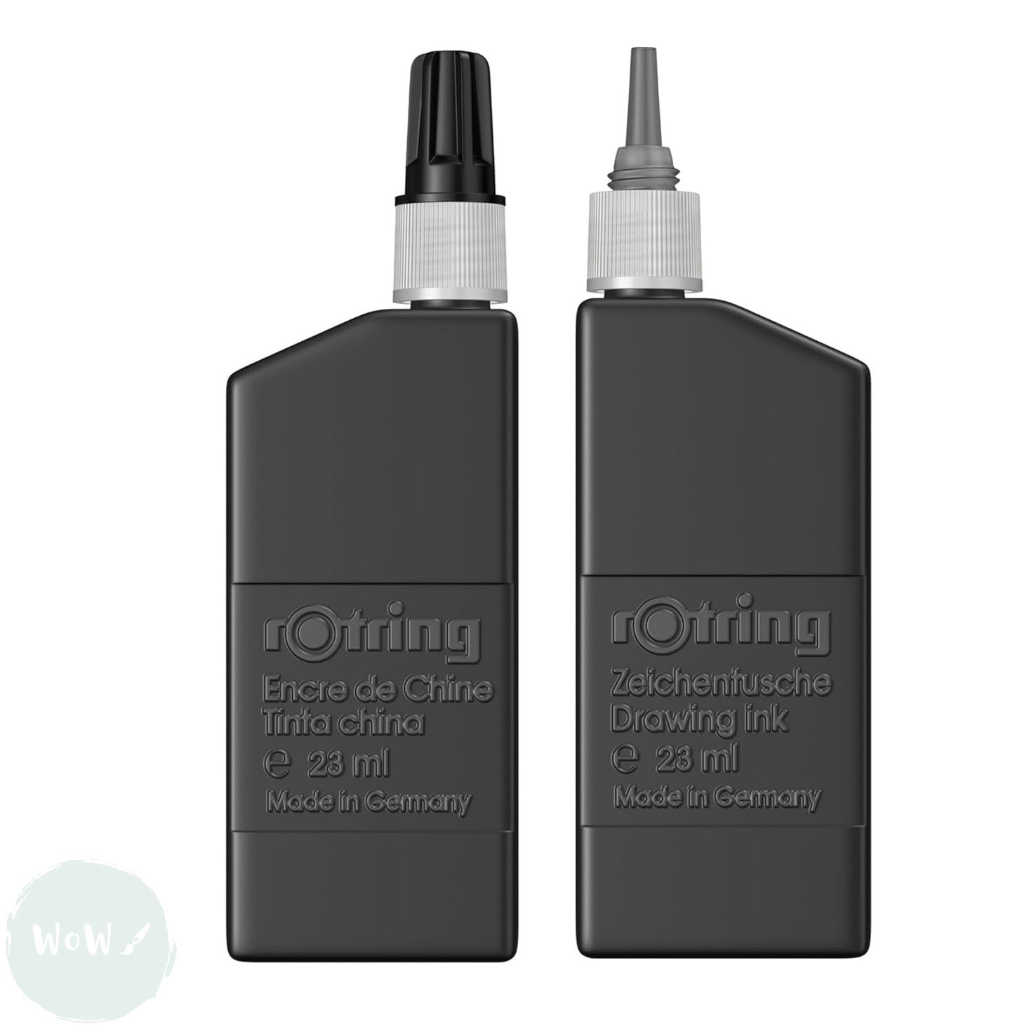 Drawing Ink- ROTRING- Black 23ml – WoW Art Supplies