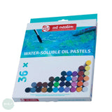 Oil Pastel Set – WATER-SOLUBLE – Royal Talens – ART CREATION – 36 Assorted