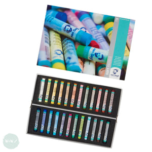 Soft Pastels Sets - VAN GOGH Round - GENERAL SELECTION - 24 Assorted