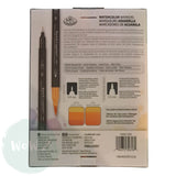 Coloured Pen Set - ROYAL Dual-Tip Artist Markers - Water-based, Brush & 0.4mm - 36 Assorted