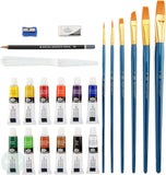 Acrylic Paint Set- ESSENTIALS - Clearview Large - 25 Piece