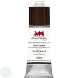 ARTISTS OIL PAINT - 225ml TUBE - Michael Harding - RAW UMBER 121