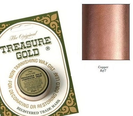 Gilding – TREASURE GOLD Wax - 25g Jar - COPPER