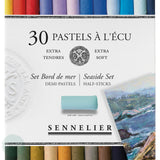 Soft Pastels Sets - SENNELIER L'ECU Extra Soft - HALF LENGTH - 30 SEASIDE