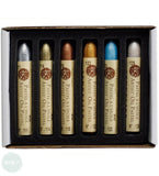 Oil Pastel Set - Sennelier - L'HUILE Artists - 6 assorted - IRIDESCENT COLOURS