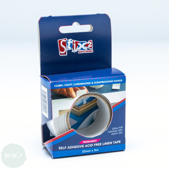 ADHESIVE TAPE – pH NEUTRAL - Self Adhesive Linen Tape - 32mm x 5m