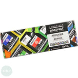 Acrylic Paint Set- Sennelier - ABSTRACT - Introduction Set - 8 Assorted 40ml Pouches