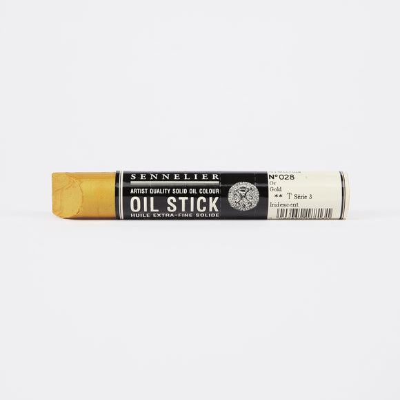 OIL PAINT - OIL STICK - Sennelier -  38ml 	-	028	-	Gold