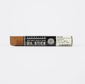 OIL PAINT - OIL STICK - Sennelier -  38ml 	-	208	-	Raw Sienna