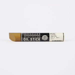 OIL PAINT - OIL STICK - Sennelier -  38ml 	-	252	-	Yellow Ochre