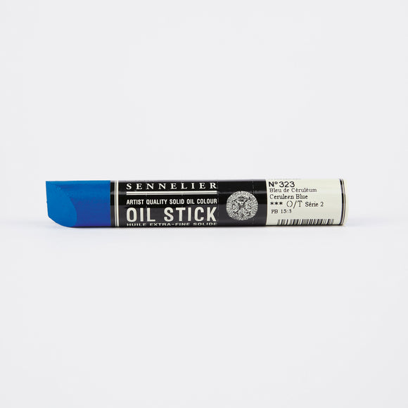 OIL PAINT - OIL STICK - Sennelier -  38ml 	-	323	-	Cerulean Blue