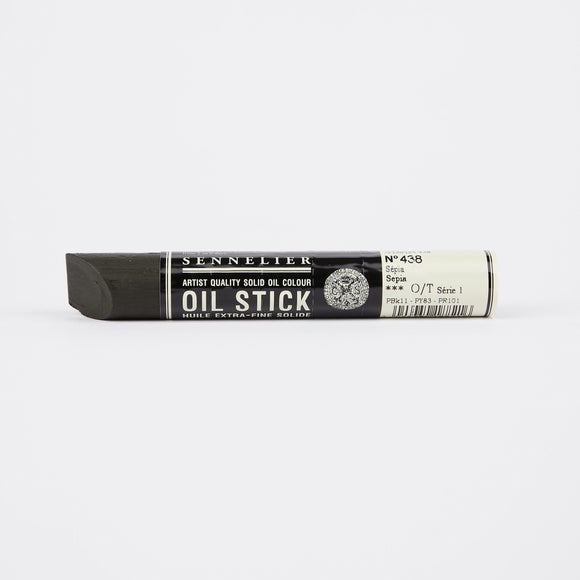 OIL PAINT - OIL STICK - Sennelier -  38ml 	-	438	-	Sepia