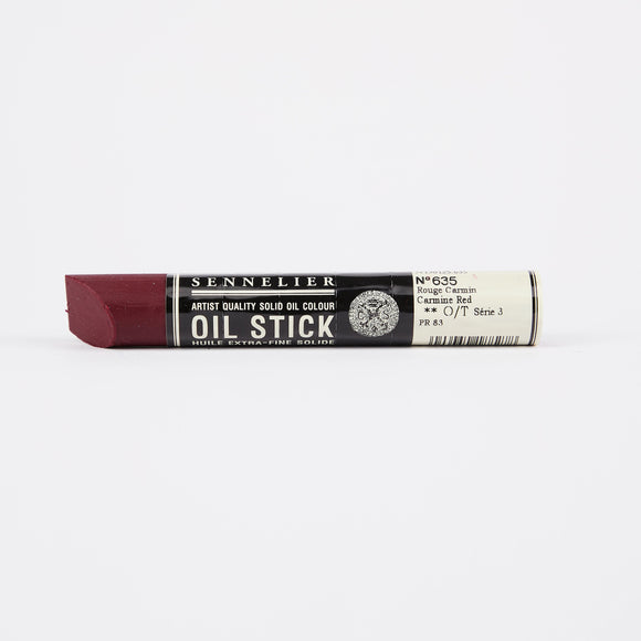 OIL PAINT - OIL STICK - Sennelier -  38ml 	-	635	-	Carmine Red