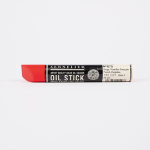 OIL PAINT - OIL STICK - Sennelier -  38ml 	-	675	-	French Vermillion Red