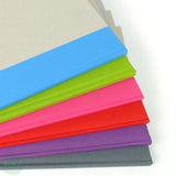 HARDBACK SKETCHBOOK - Square Bound - White Paper - 140gsm - SLIM - PORTRAIT - Coloured spine - 6 x A5