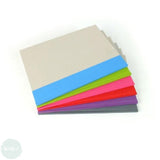 HARDBACK SKETCHBOOK - Square Bound - White Paper - 140gsm - SLIM - PORTRAIT - Coloured spine - 6 x A5