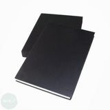 WATERCOLOUR PAPER - Hardback Sketchbook - CONCERTINA - 250gsm - NOT surface - A5