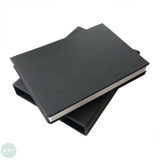 CONCERTINA PAPER - Hardback Sketchbook -  SEAWHITE 140gsm – WHITE PAPER - A7
