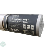 Cartridge Paper Roll - 140gsm All-Media Cartridge - 63cm WIDE x 10 metres